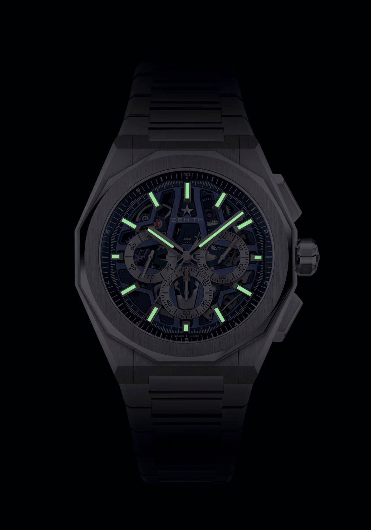 Zenith Defy Skyline Chronograph Skeleton 42mm Automatic Watch 03.9500.3600/79.I001 - Michael Jones Jeweller