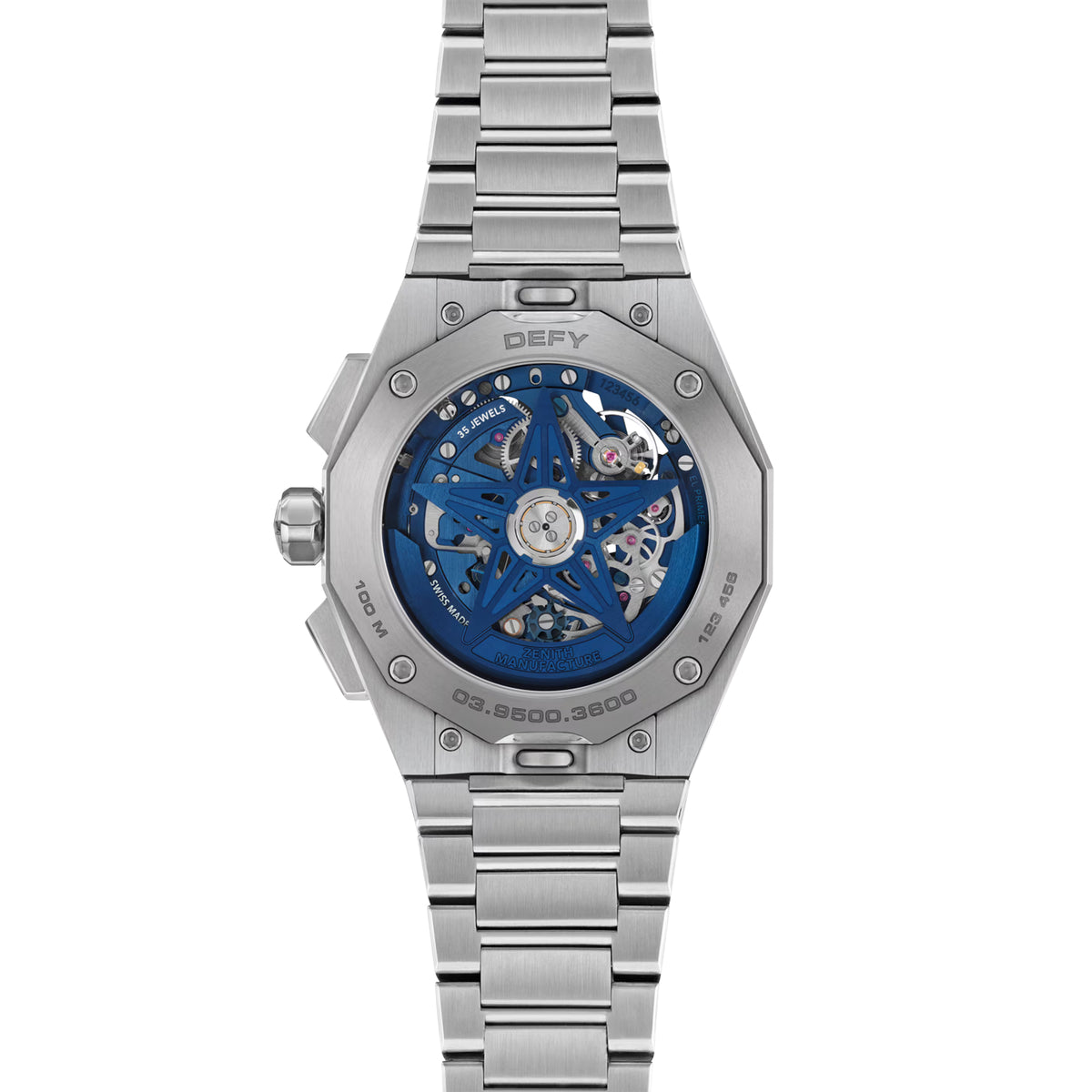 Zenith Defy Skyline Chronograph Skeleton 42mm Automatic Watch 03.9500.3600/79.I001 - Michael Jones Jeweller