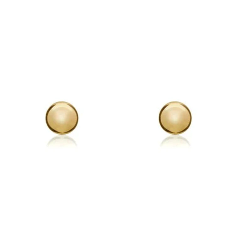 3mm Ball 9ct Yellow Gold Stud Earrings