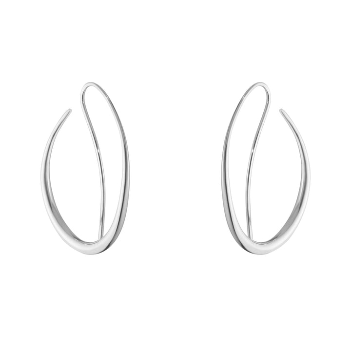 Georg Jensen OFFSPRING Sterling Silver Double Earhoops