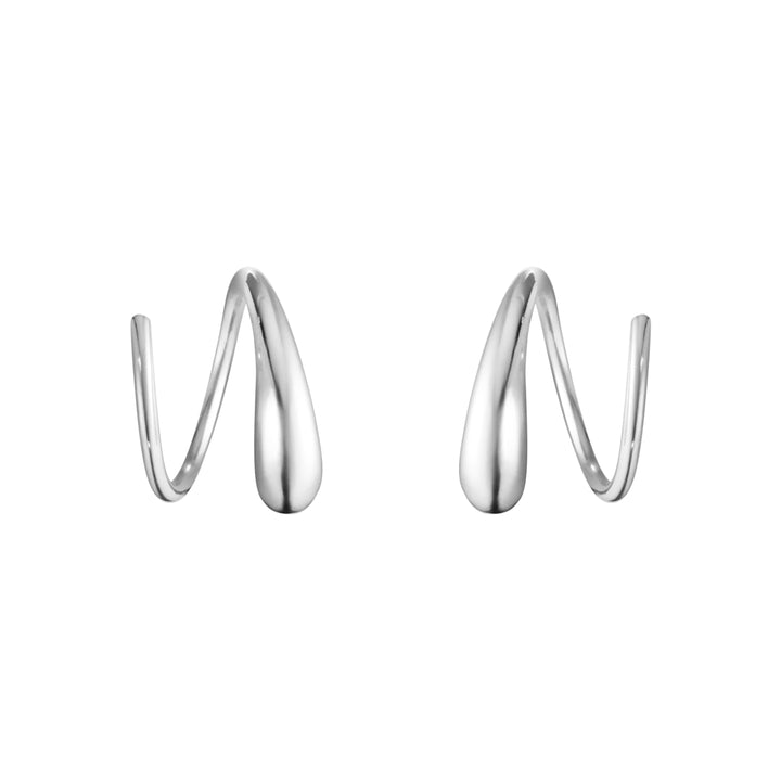 Georg Jensen MERCY Sterling Silver Swirl Earrings