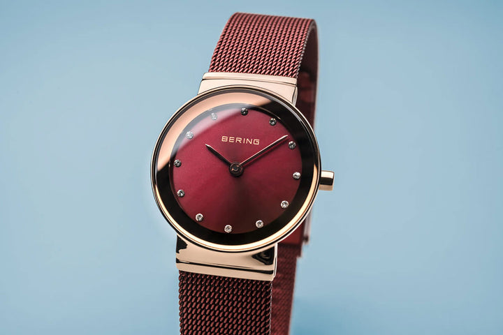 Bering 26mm Steel Mesh Quartz Watch 10126-363