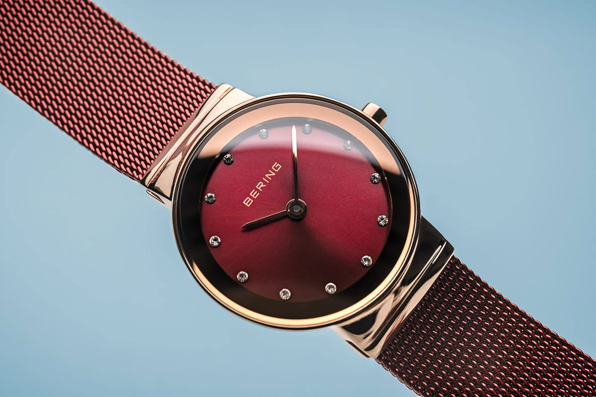 Bering 26mm Steel Mesh Quartz Watch 10126-363 - Michael Jones Jeweller