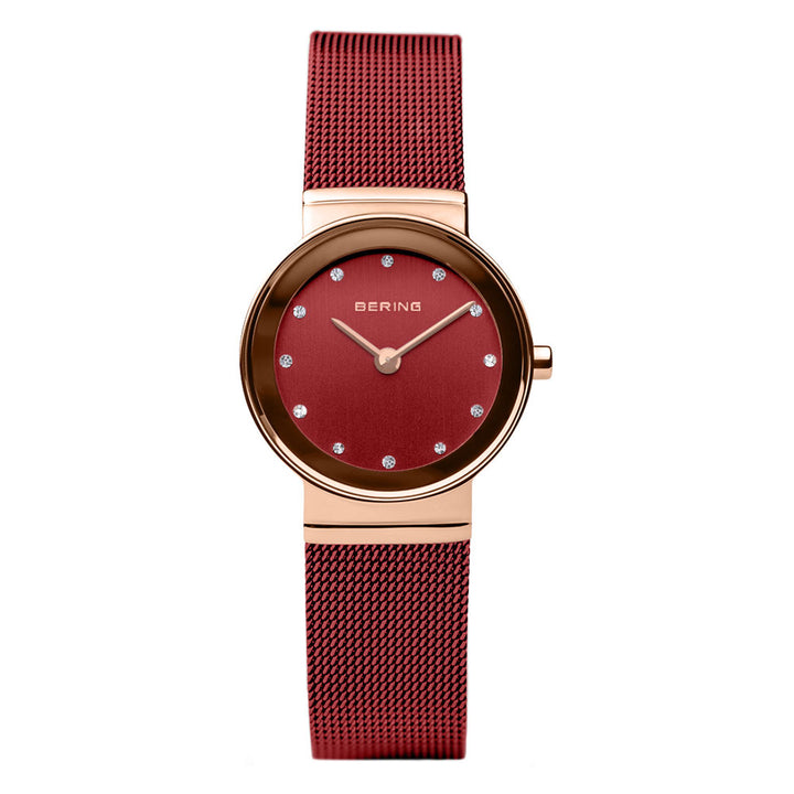 Bering 26mm Steel Mesh Quartz Watch 10126-363