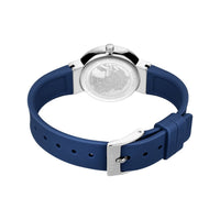 Bering Classic Polished Blue Quartz Watch 10129-707 - Michael Jones Jeweller
