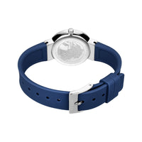Bering Classic Polished Blue Quartz Watch 10129-707
