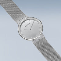 Bering Classic Crystal Stainless Steel Quartz Watch 10135-0005