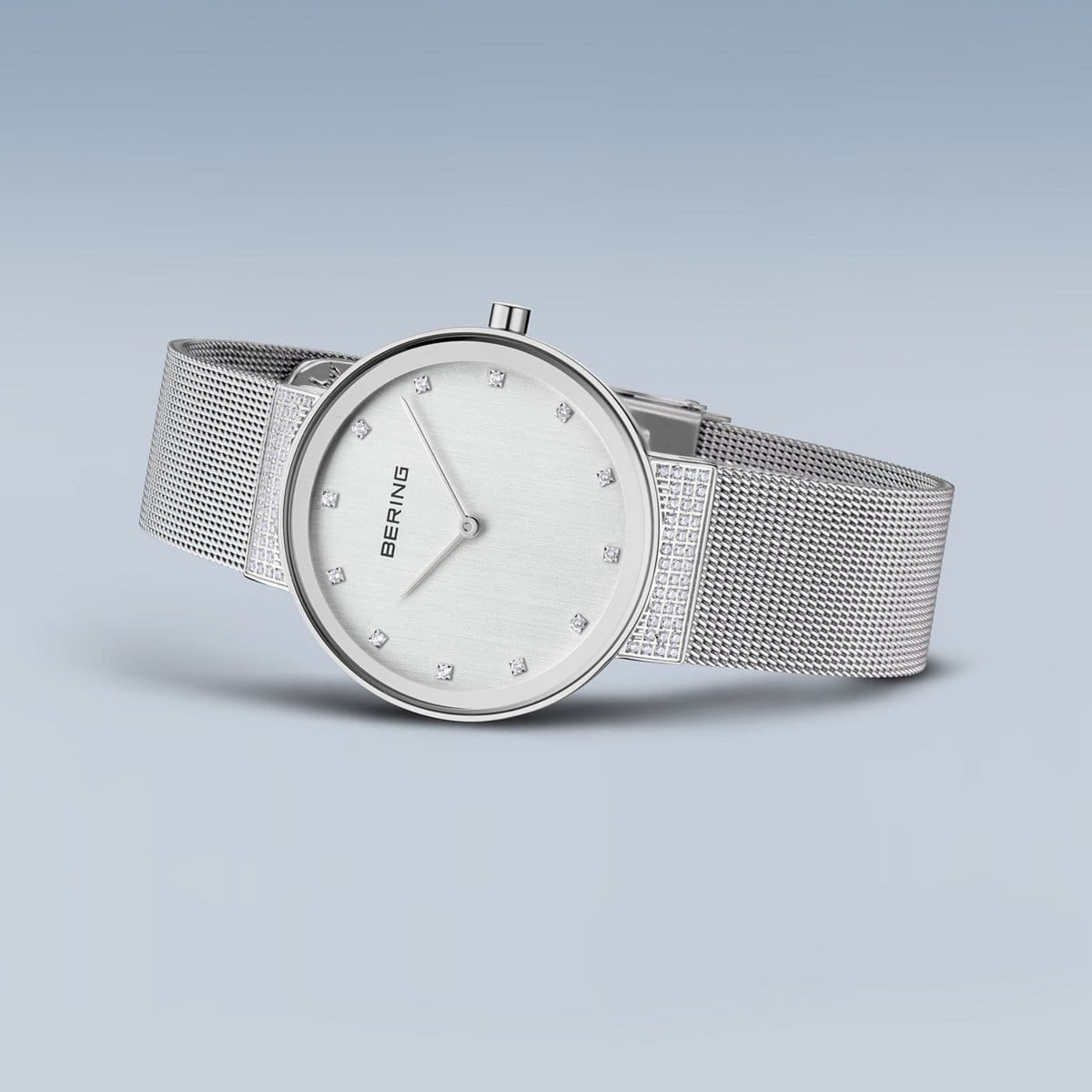 Bering Classic Crystal Stainless Steel Quartz Watch 10135-0005 - Michael Jones Jeweller