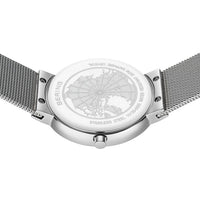 Bering Classic Crystal Stainless Steel Quartz Watch 10135-0005