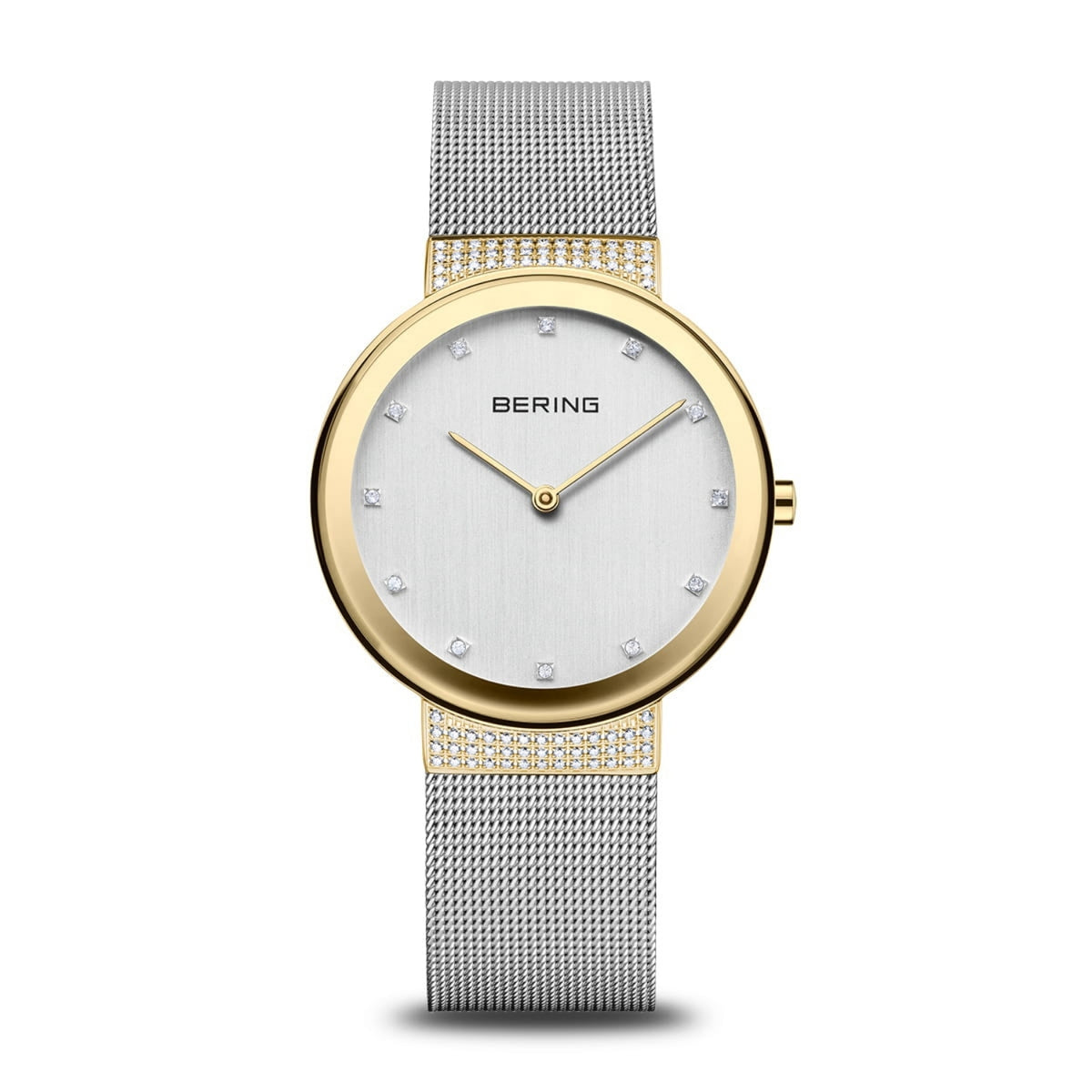 Bering Classic Gold Plated 35mm Quartz Watch 10135-0105