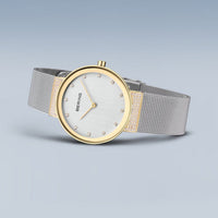 Bering Classic Gold Plated 35mm Quartz Watch 10135-0105