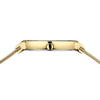Bering Classic Diamond Gold Plated Quartz Watch 10135-334