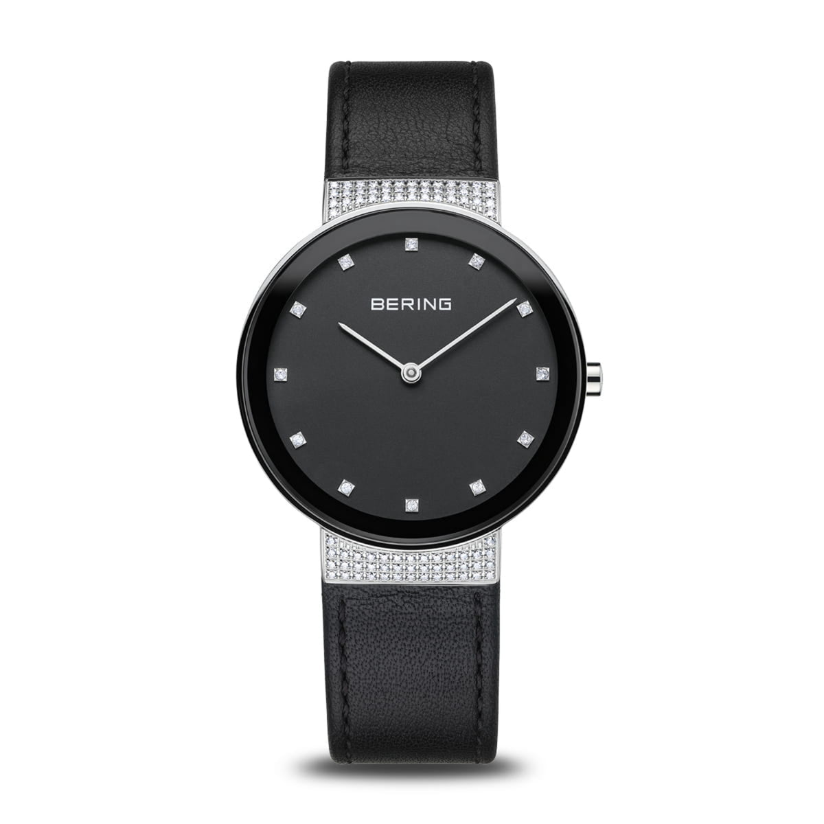 Bering Classic Crystal Black Quartz Watch 10135-4025 - Michael Jones Jeweller