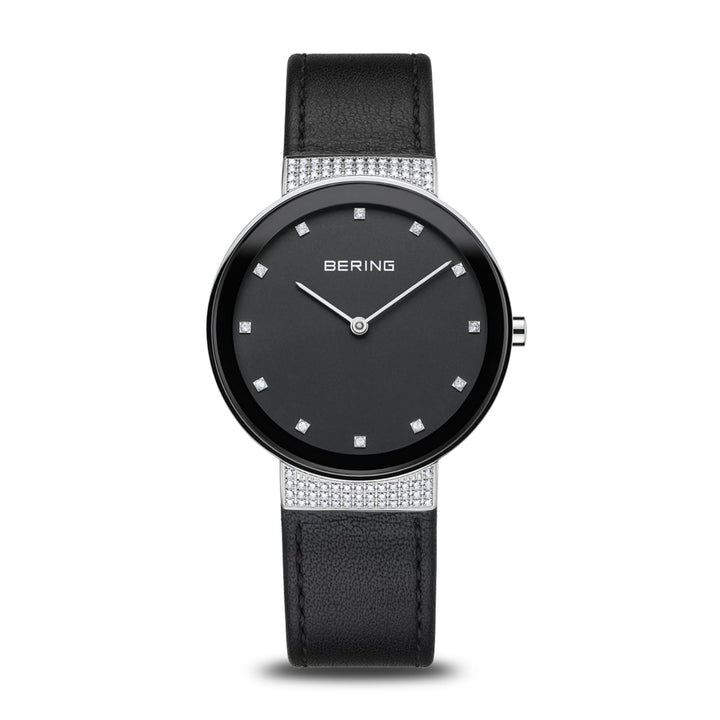 Bering Classic Crystal Black Quartz Watch 10135-4025
