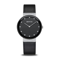 Bering Classic Crystal Black Quartz Watch 10135-4025