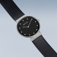 Bering Classic Crystal Black Quartz Watch 10135-4025