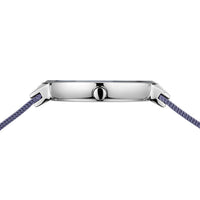 Bering Classic Lavendar Stainless Steel Quartz Watch 10135-908