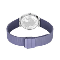 Bering Classic Lavendar Stainless Steel Quartz Watch 10135-908