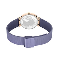 Bering Classic Lavendar Rose Gold PVD Quartz Watch 10135-968