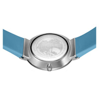 Bering Classic Polished Blue Quartz Watch 10141-398 - Michael Jones Jeweller