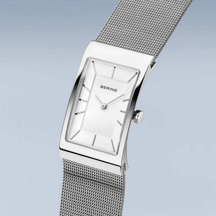 Bering Classic Rectangular Quartz Watch 10222-004-S