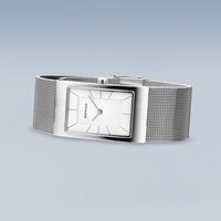 Bering Classic Rectangular Quartz Watch 10222-004-S