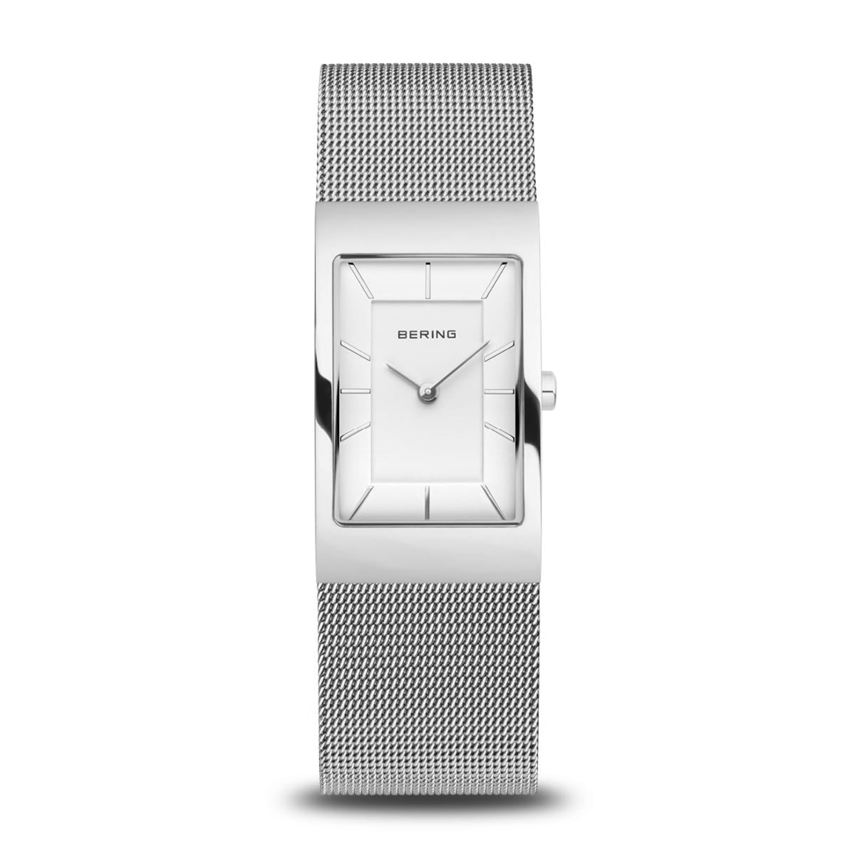 Bering Classic Rectangular Quartz Watch 10222-004-S - Michael Jones Jeweller