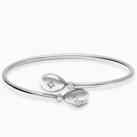 Fabergé Heritage White Gold Forever I Love You Crossover Bracelet