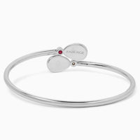 Fabergé Heritage White Gold Forever I Love You Crossover Bracelet
