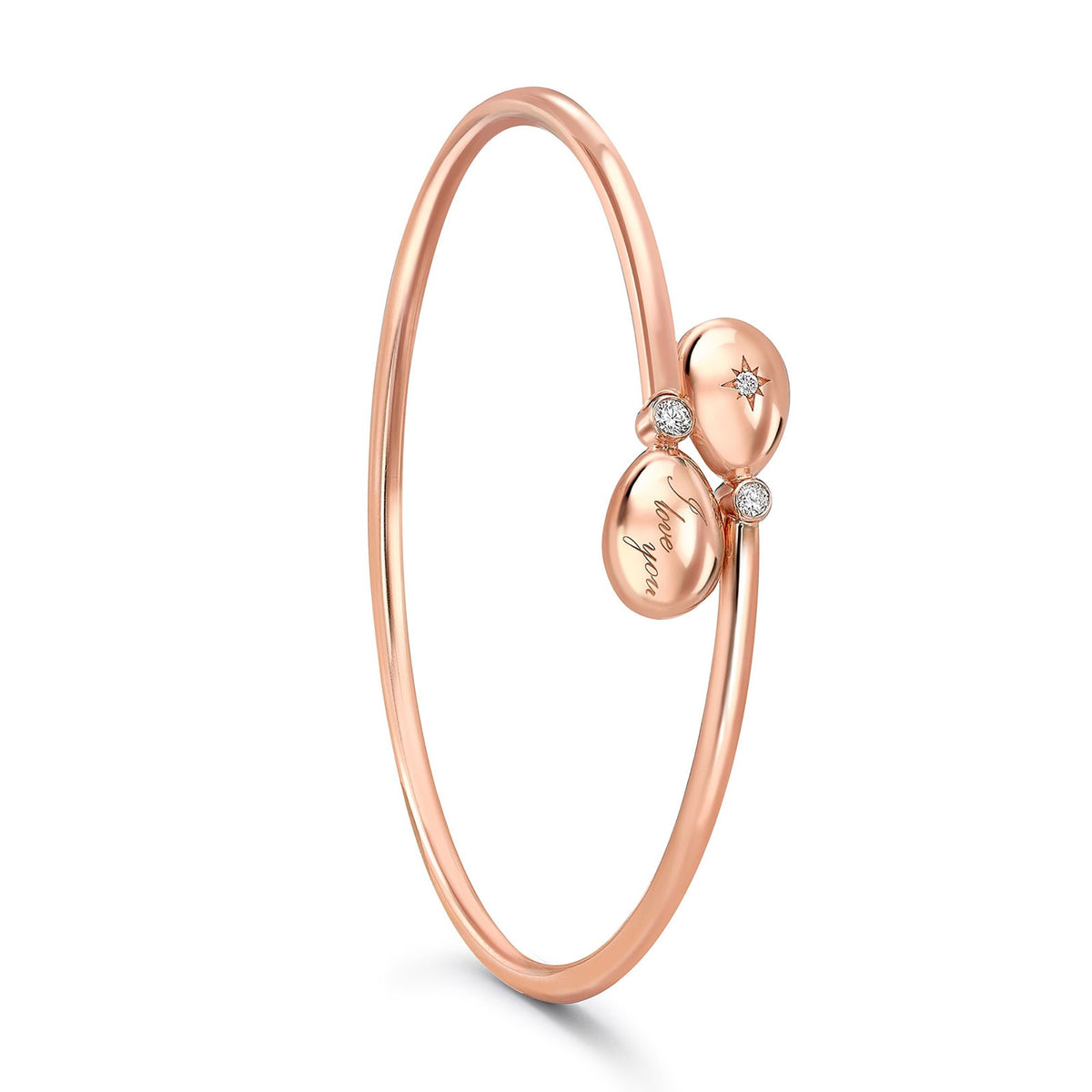 Fabergé Essence I Love You Crossover Bracelet - Michael Jones Jeweller