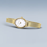 Bering Classic Polished Gold Plated Quartz Watch 11020-334