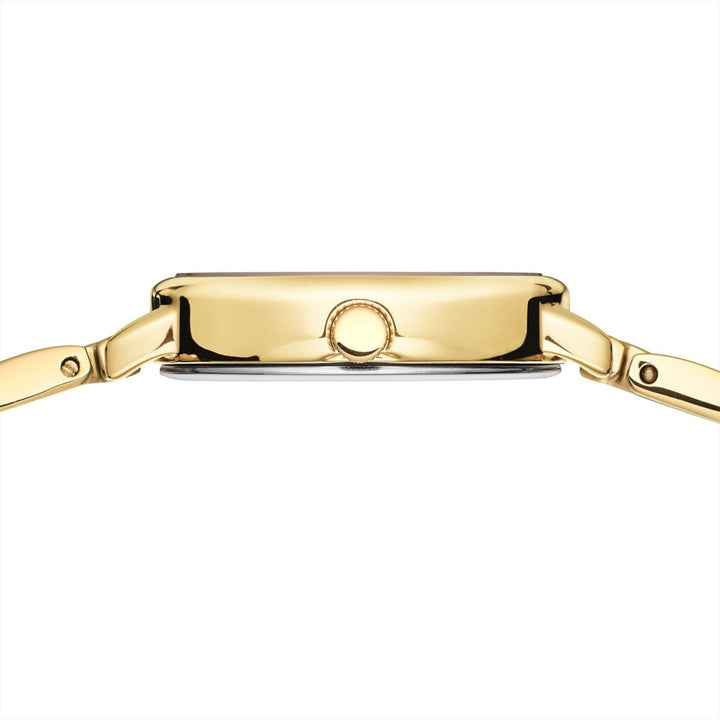Bering Classic Oval Gold Plated Quartz Watch 11020-732