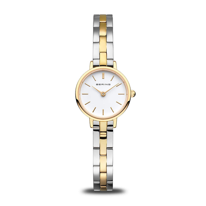 Bering Classic Polished Gold Plated Quartz Watch 11022-714
