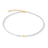 Coeur de Lion Edge & Grace Silver-Gold Necklace