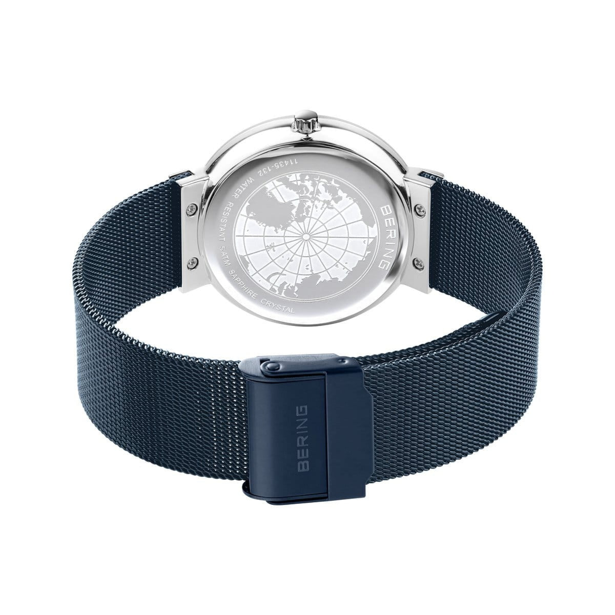 Bering Classic Blue Ceramic Quartz Watch 11435-307 - Michael Jones Jeweller