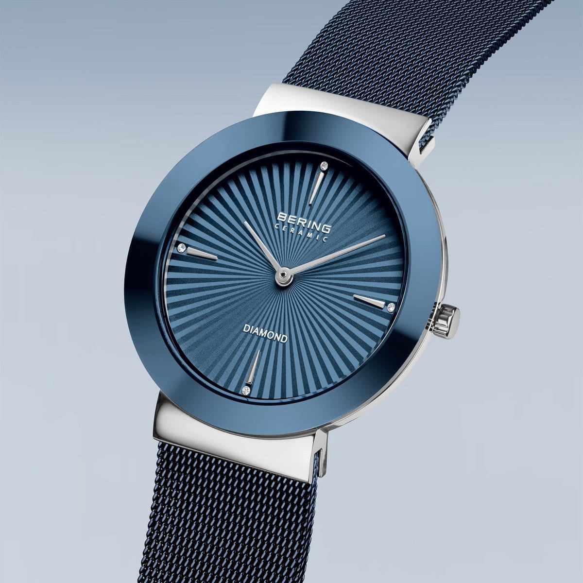 Bering Classic Blue Ceramic Quartz Watch 11435-307 - Michael Jones Jeweller