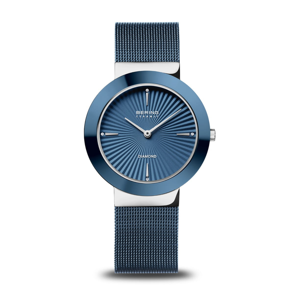 Bering Classic Blue Ceramic Quartz Watch 11435-307 - Michael Jones Jeweller