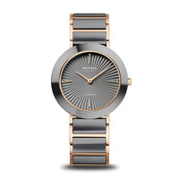 Bering Ceramic Rose Gold Plated Quartz Watch 11435-768