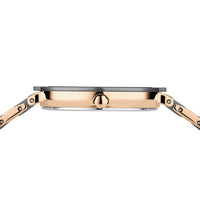 Bering Ceramic Rose Gold Plated Quartz Watch 11435-768