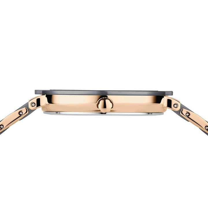 Bering Ceramic Rose Gold Plated Quartz Watch 11435-768