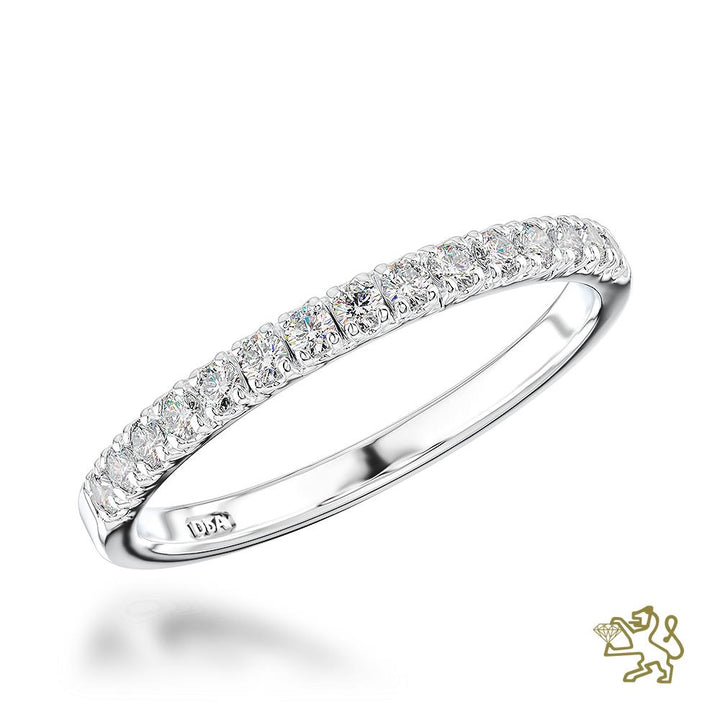 Skye Eternity Bridal 0.22ct Diamond Platinum Ring