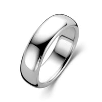 Ti Sento Silver 7mm Band Ring - Michael Jones Jeweller