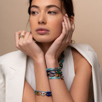 Ti Sento Coffee Bean Link Ring - Michael Jones Jeweller