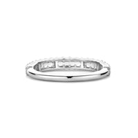 Ti Sento Cubic Zirconia Double Row Ring 12366Z (56) - Michael Jones Jeweller