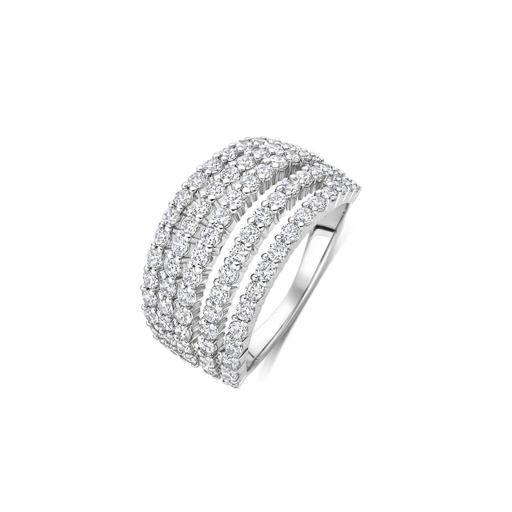 Ti Sento Cubic Zirconia Stardust Ring 12425ZI (58)