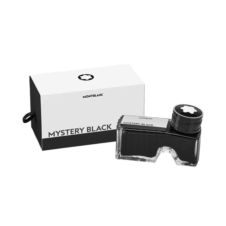 Montblanc Refill Ink Bottle 60ml Mystery Black 128184 - Michael Jones Jeweller