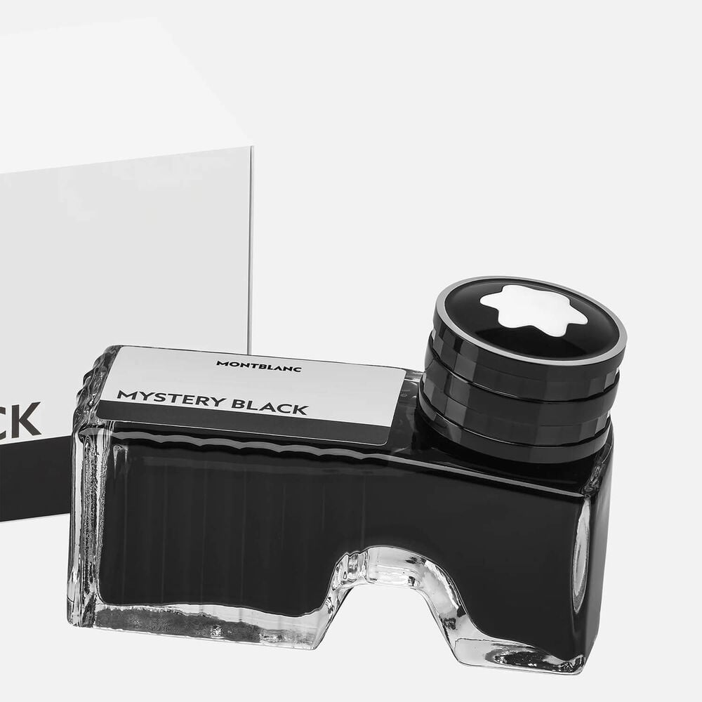 Montblanc Refill Ink Bottle 60ml Mystery Black 128184