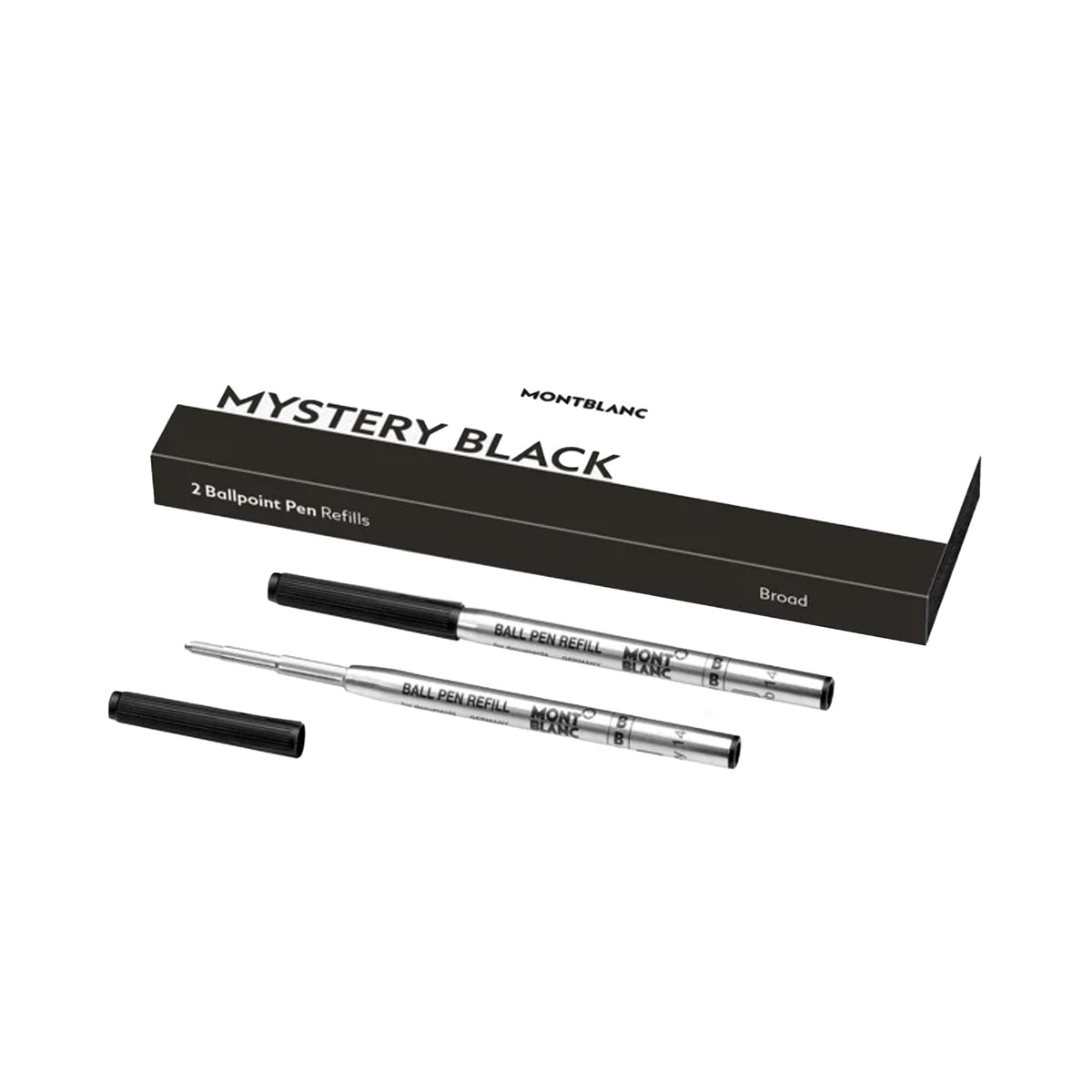 Montblanc Refills 2 Ballpoint (B) Mystery Black - Michael Jones Jeweller