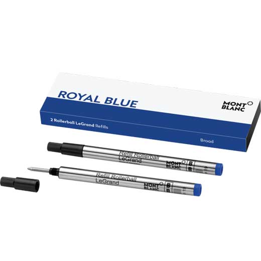 Montblanc Refills 2 Rollerball LeGrand (B) Royal Blue