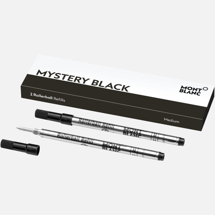 Montblanc Refills 2 Rollerball (M) Mystery Black